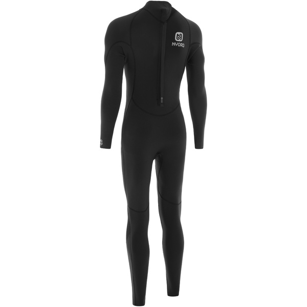 2026 Nyord Mens Solu Yulex 3/2mm Back Zip Fl Wetsuit SOLM32FLBZ001 - Black
